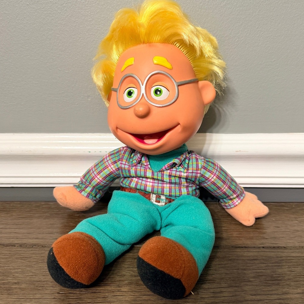 The Puzzle Place Ben Olafson Doll 1994 Vintage Fisher Price Plush Rubber Face